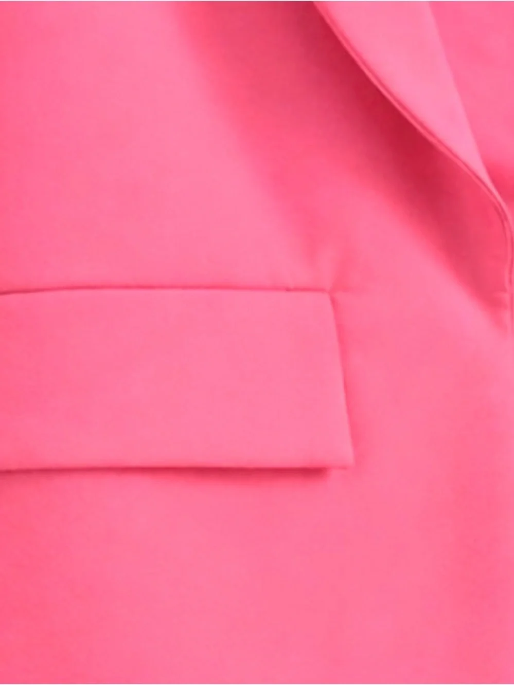 Bright Pink Blazer and Straight Leg Pants Set - Picture 4 of 4